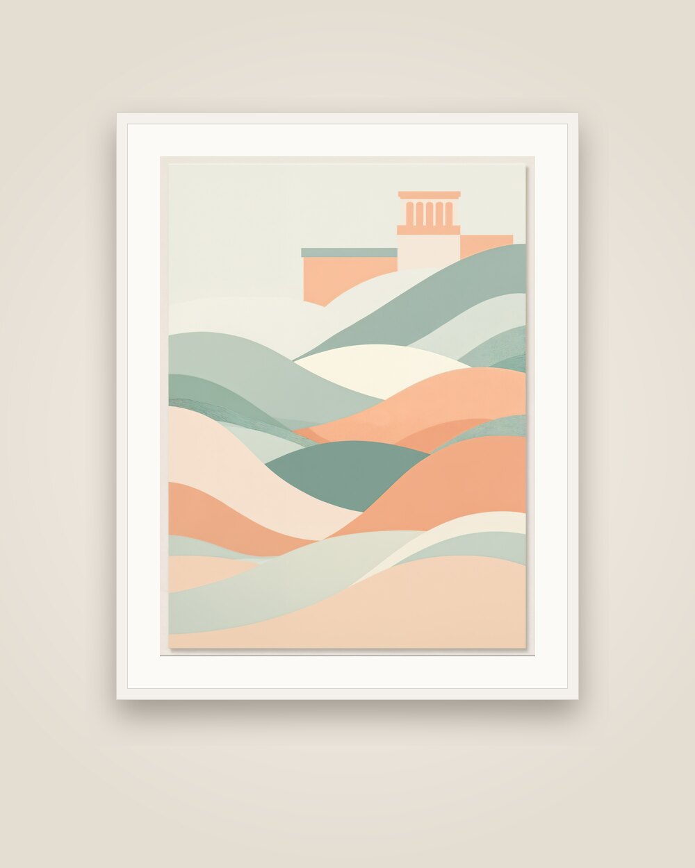 Ancient Hilltop Art Print