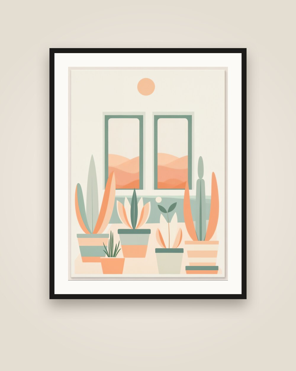Balcony Garden Art Print