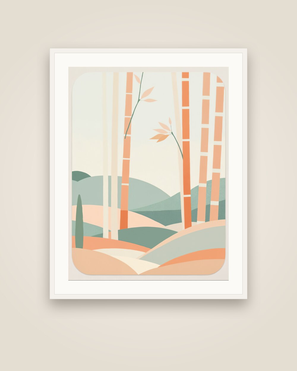 Bamboo Grove Art Print