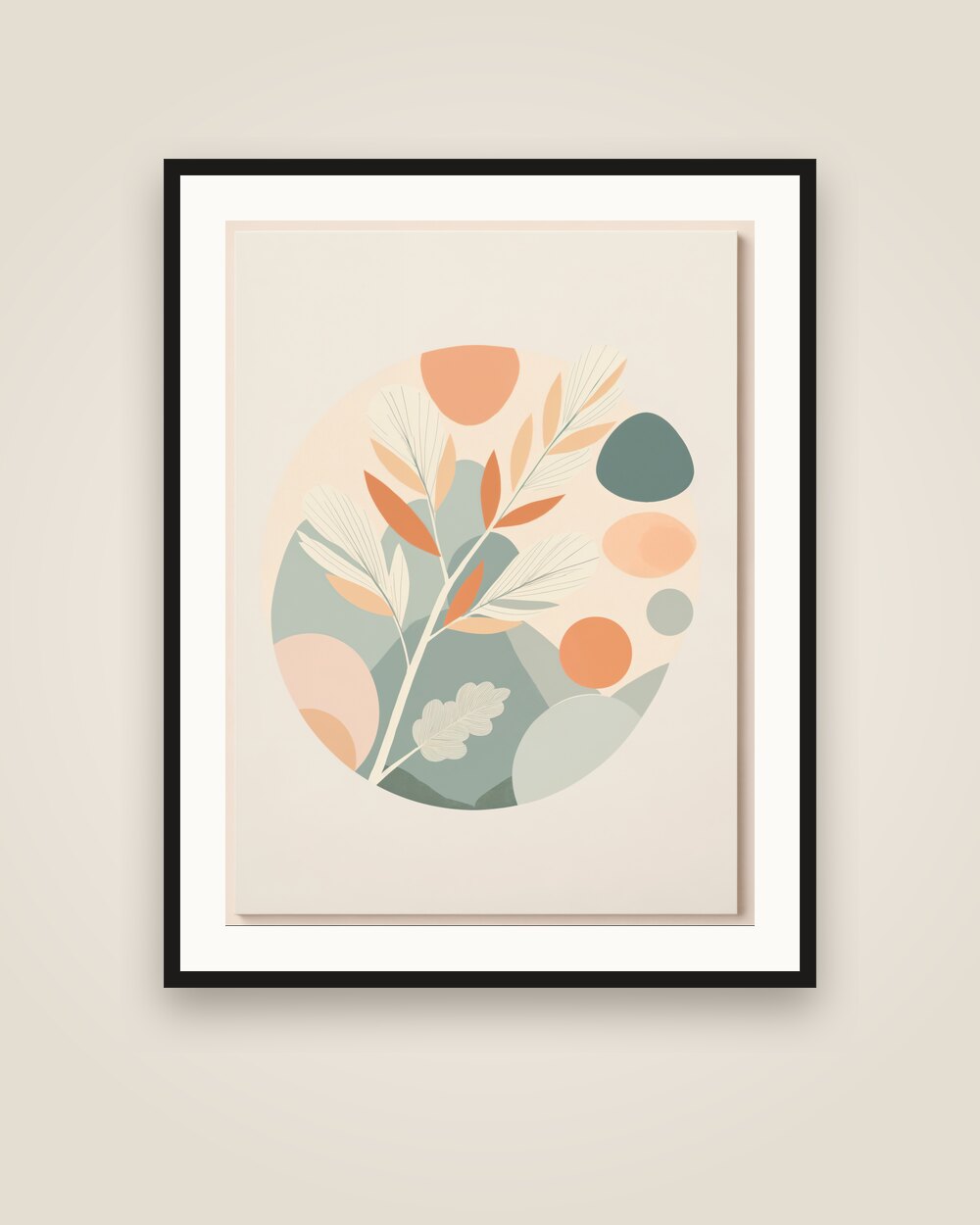 Blossom Medallion Art Print