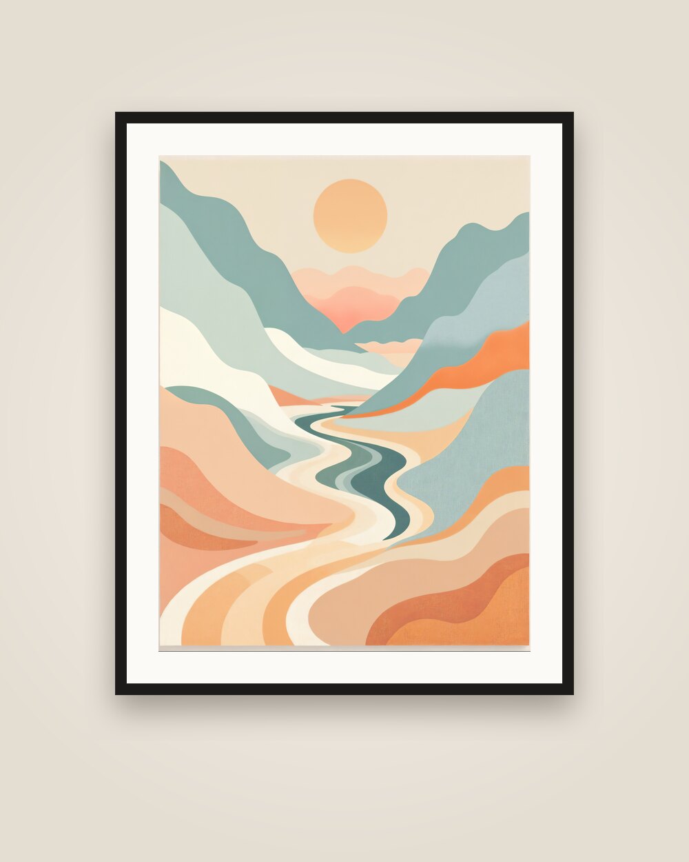 Canyon Sunrise Art Print