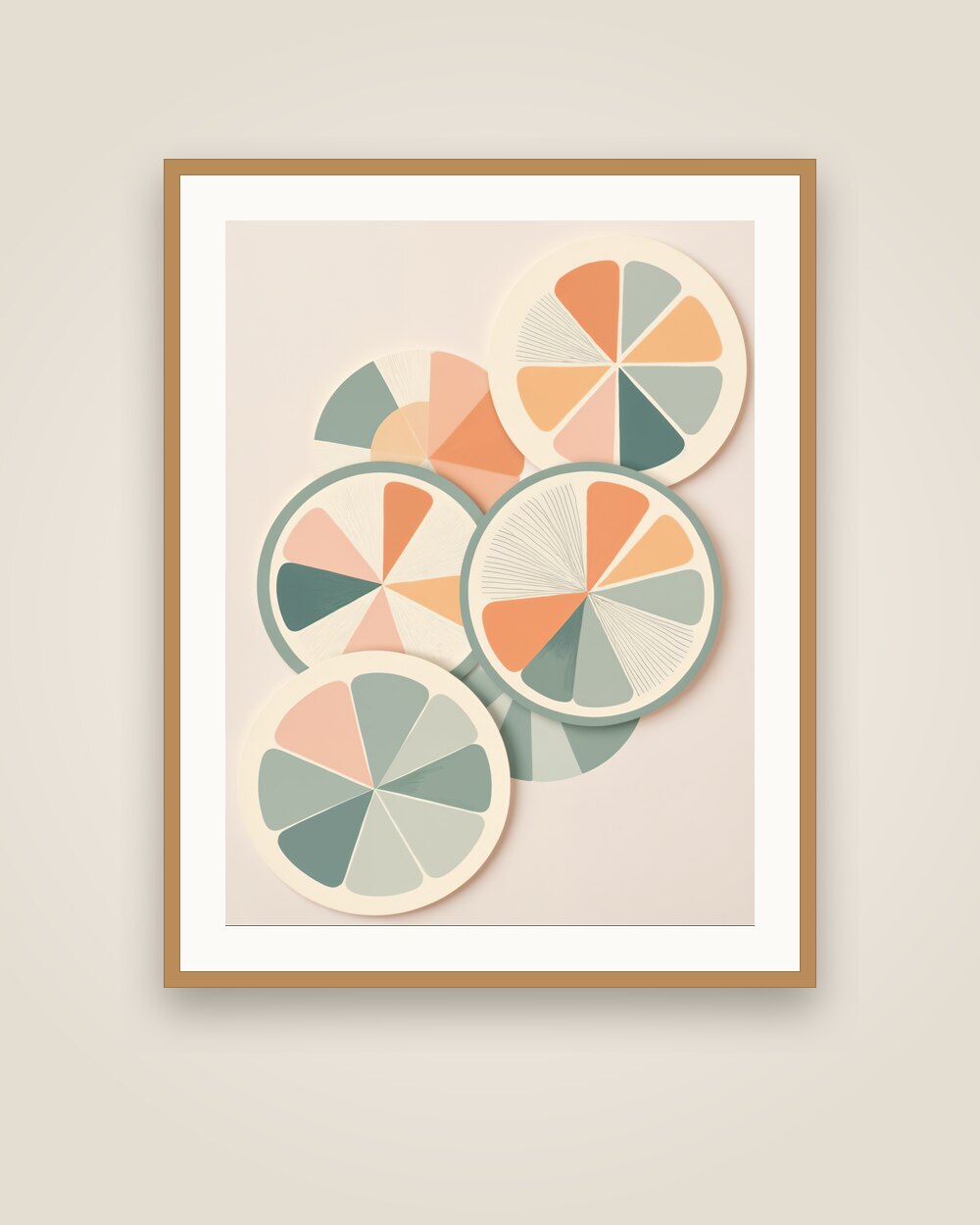 Citrus Slices Art Print