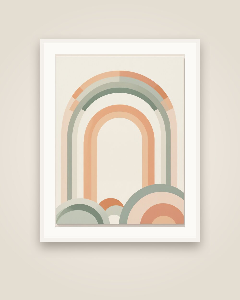Concentric Arches Art Print