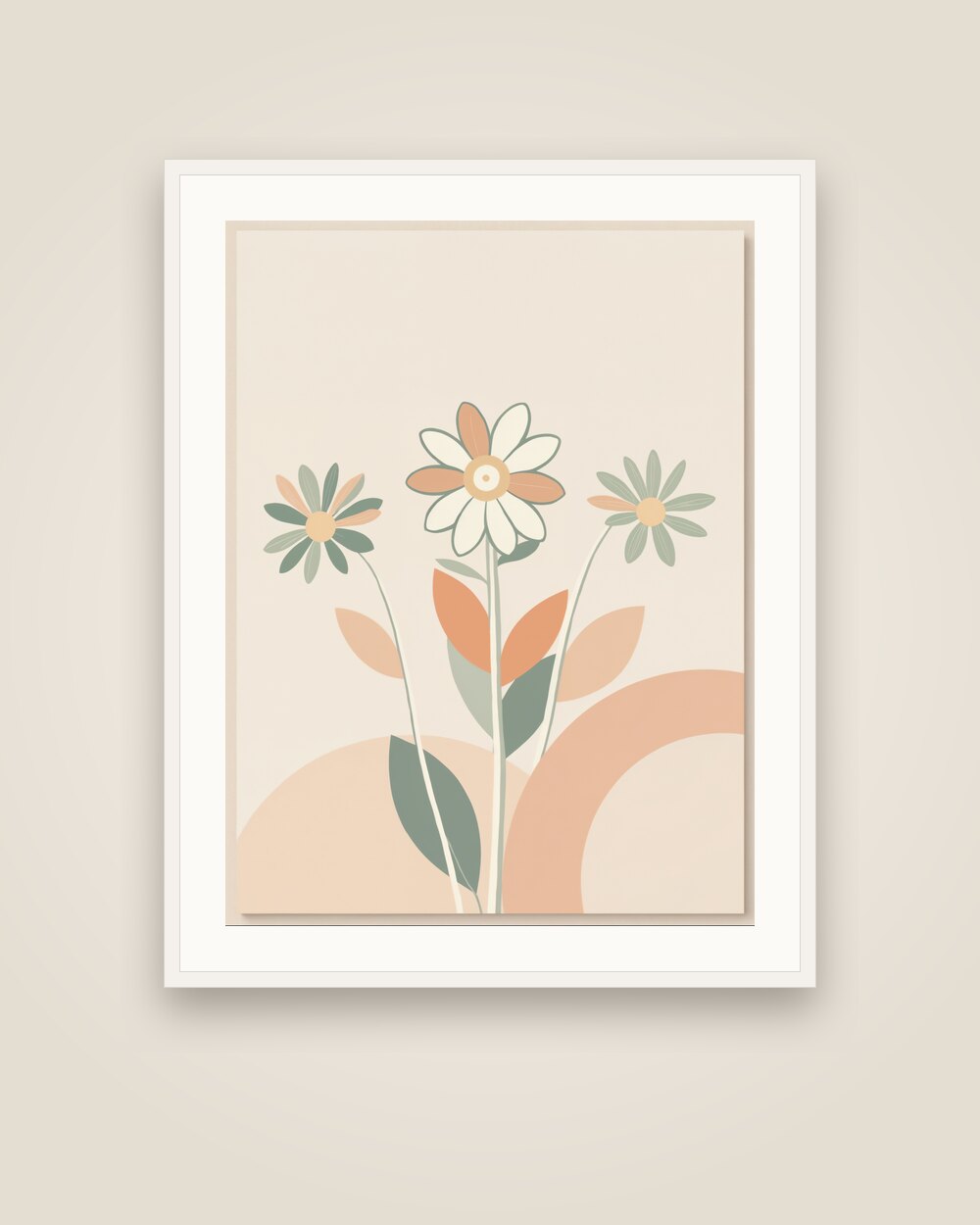 Daisy Bunch Art Print