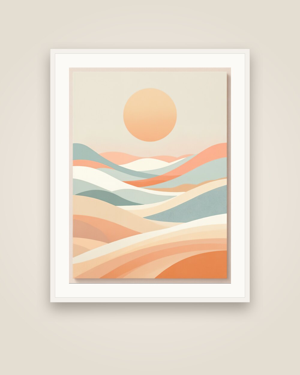 Desert Dunes Art Print