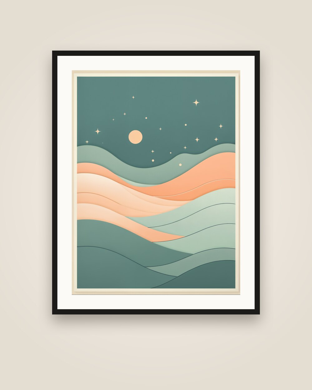 Distant Planet Art Print