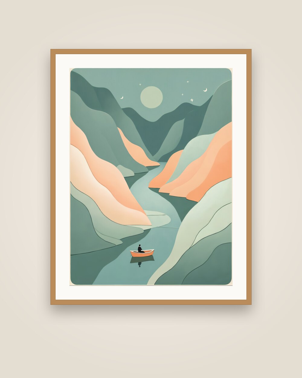 Fjord Art Print