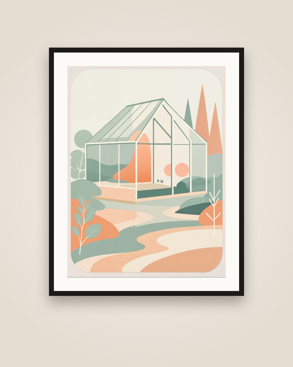 Greenhouse Art Print