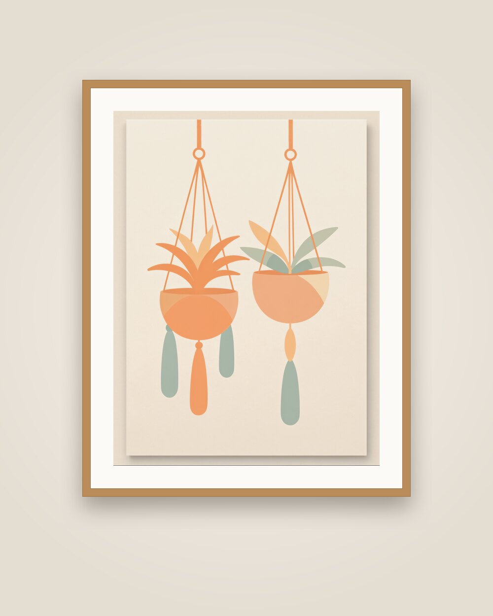 Hanging Plants Art Print