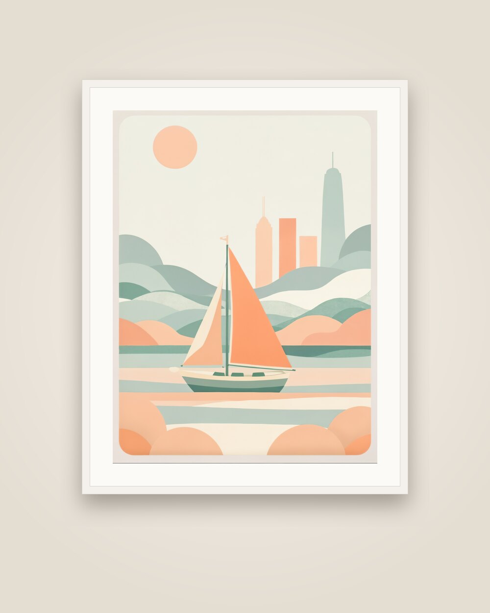 Hong Kong Harbour Art Print