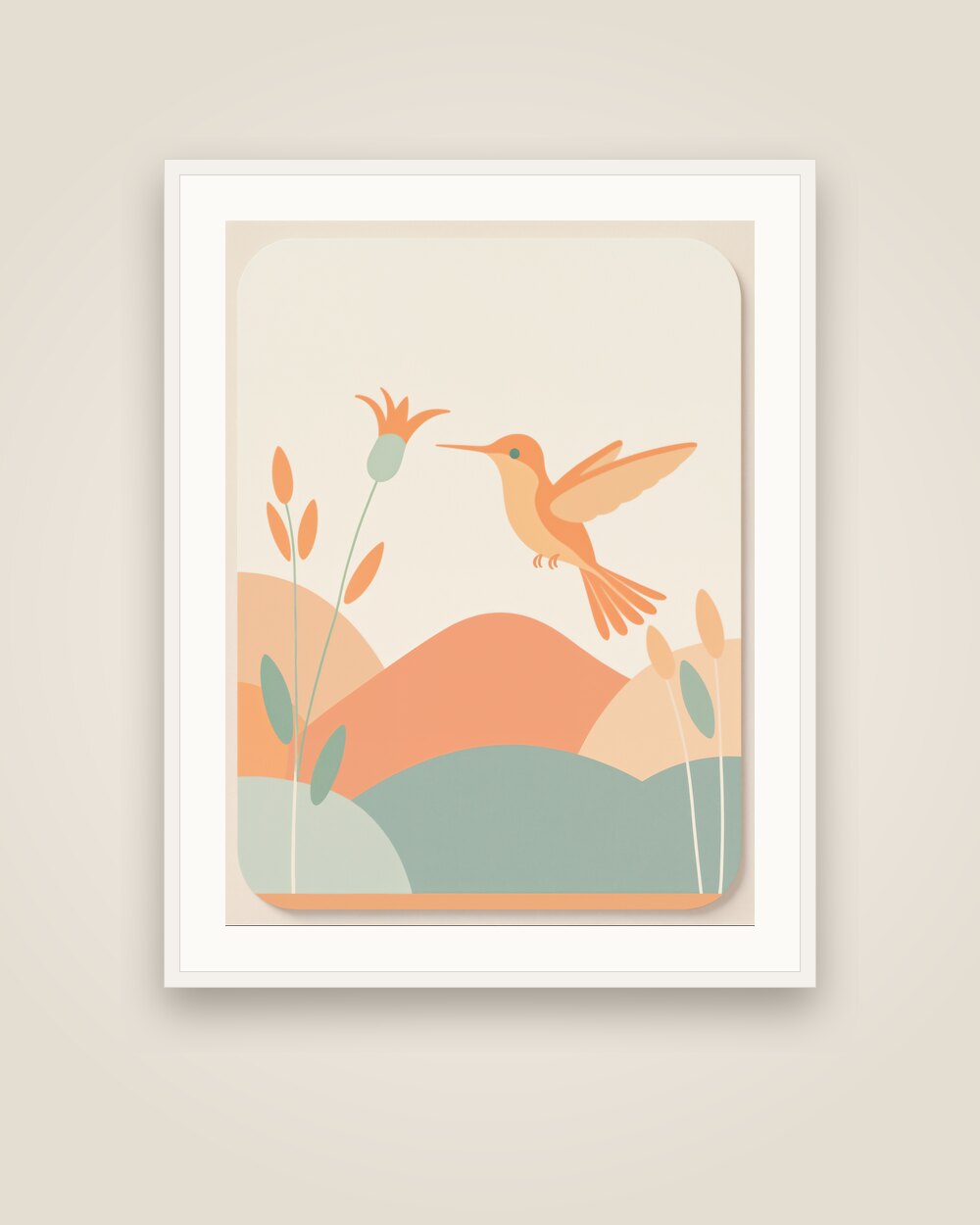 Hummingbird Art Print