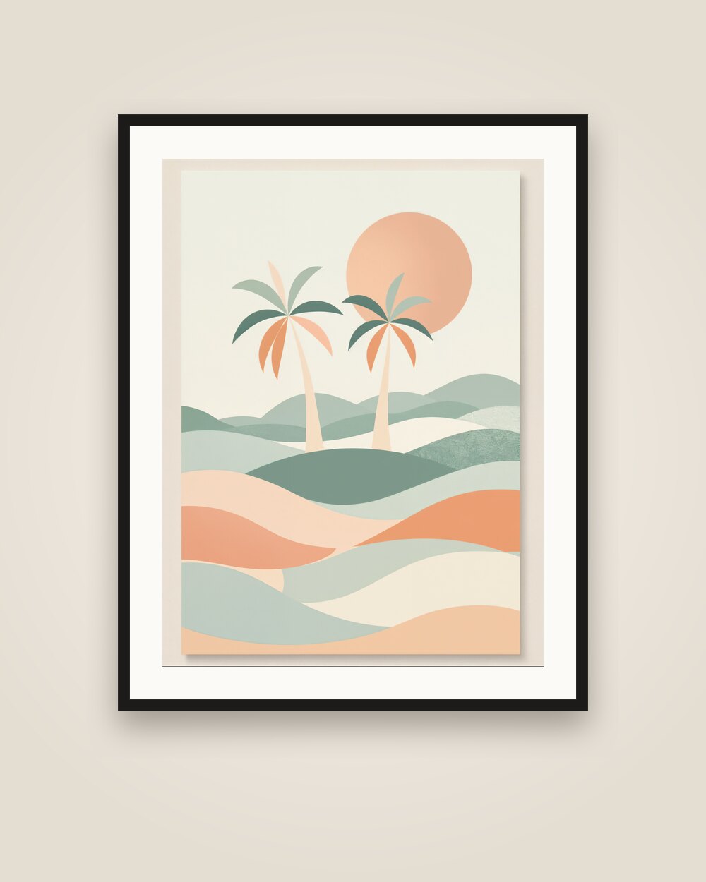 Island Sunset Art Print
