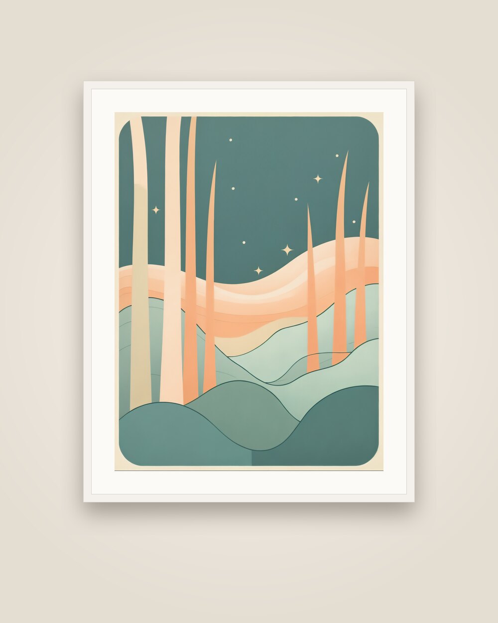 Kelp Forest Art Print