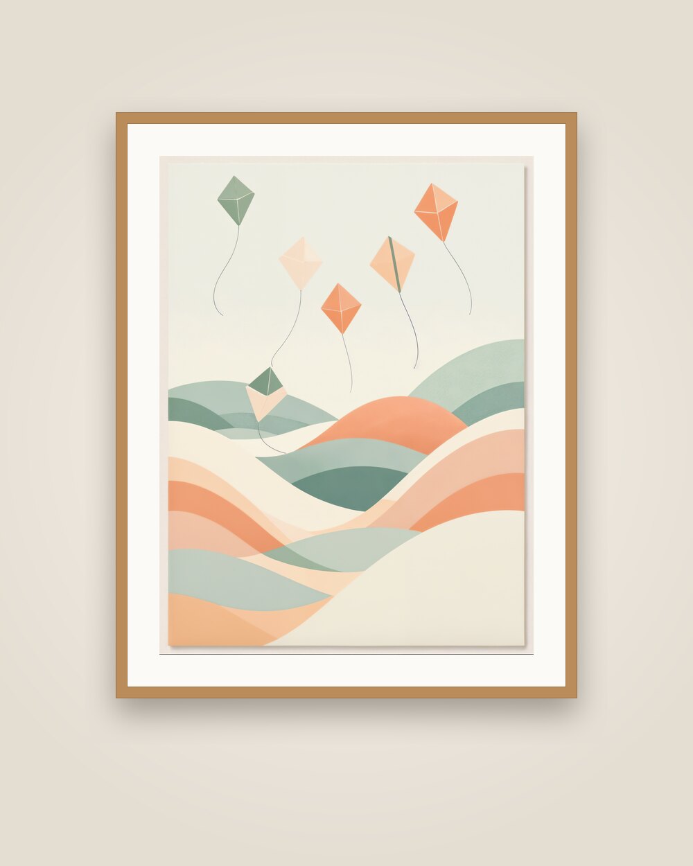Kites in the Sky Art Print