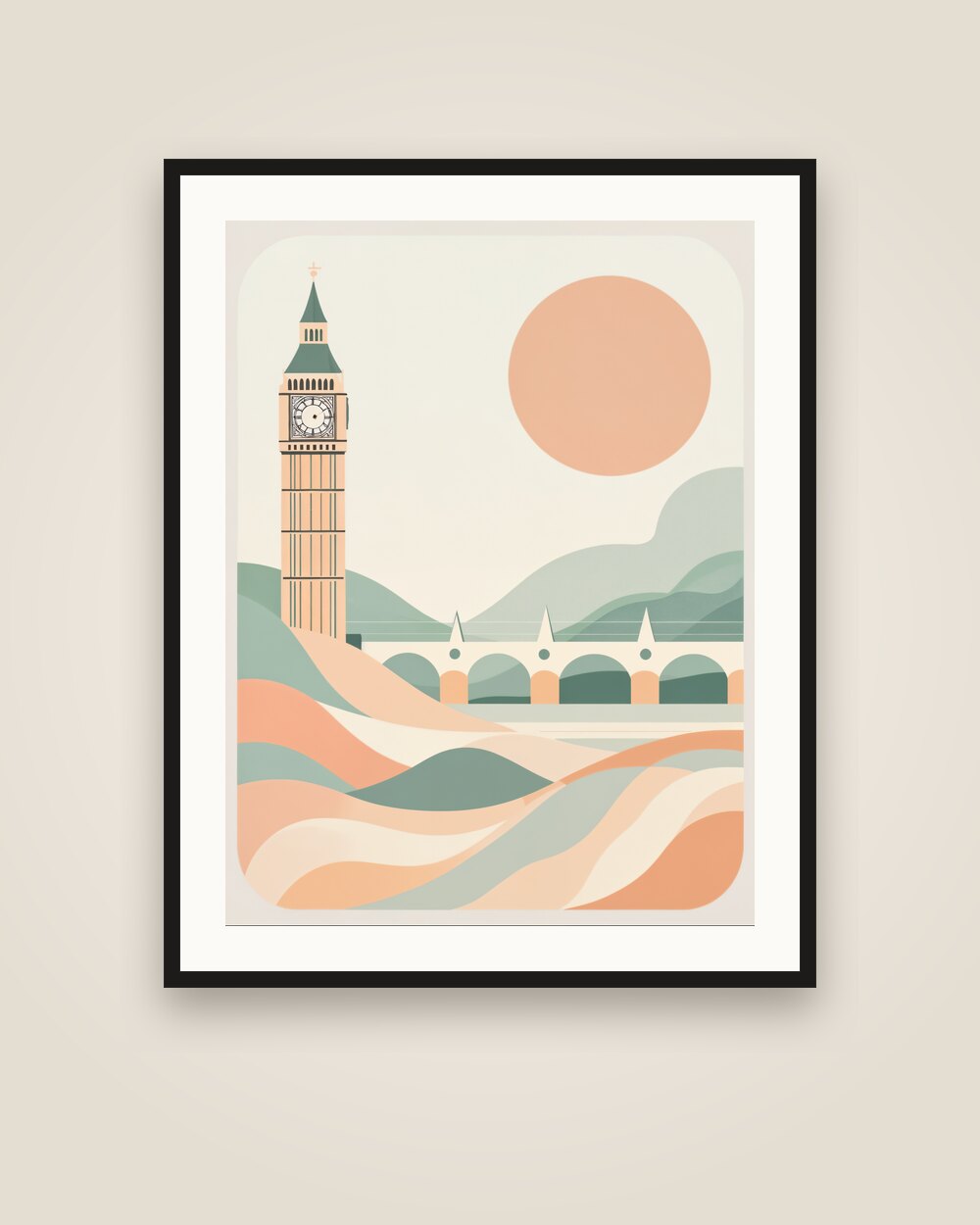 London Big Ben Art Print