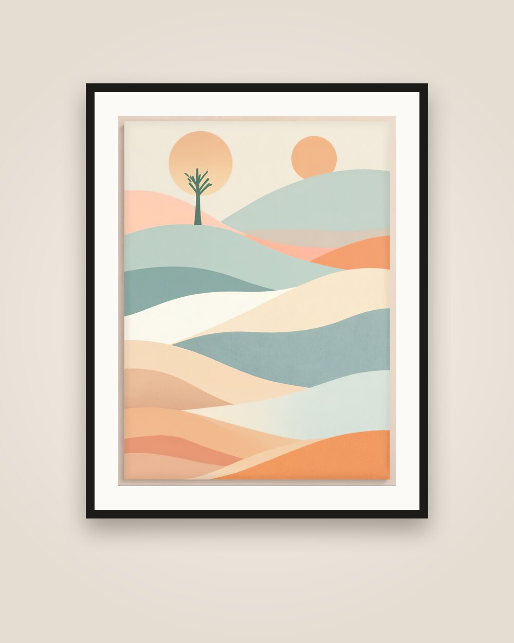 Lone Tree Art Print
