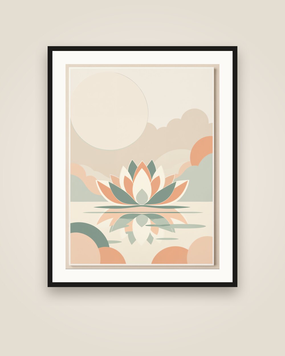 Lotus Flower Art Print