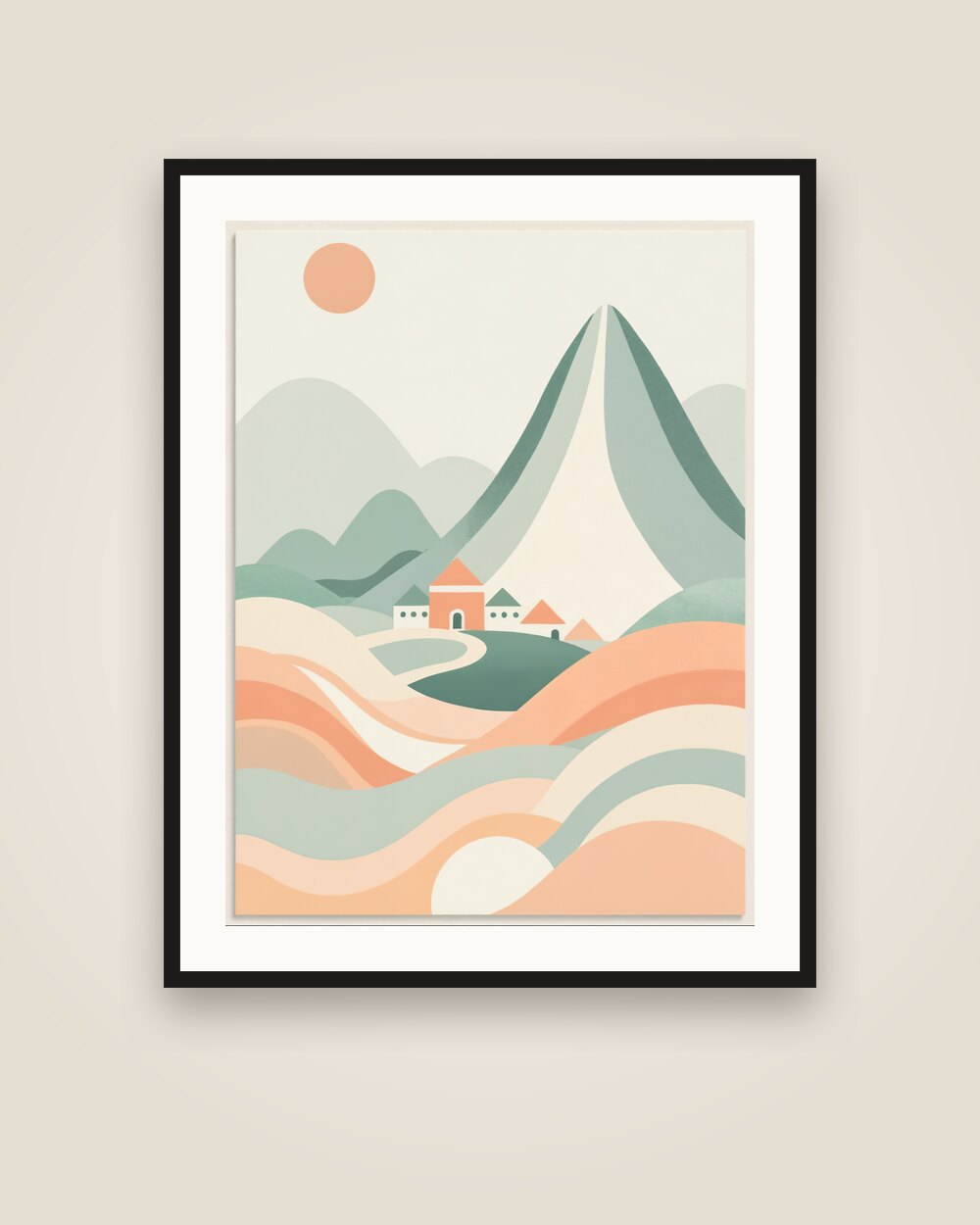Machu Picchu Ruins Art Print