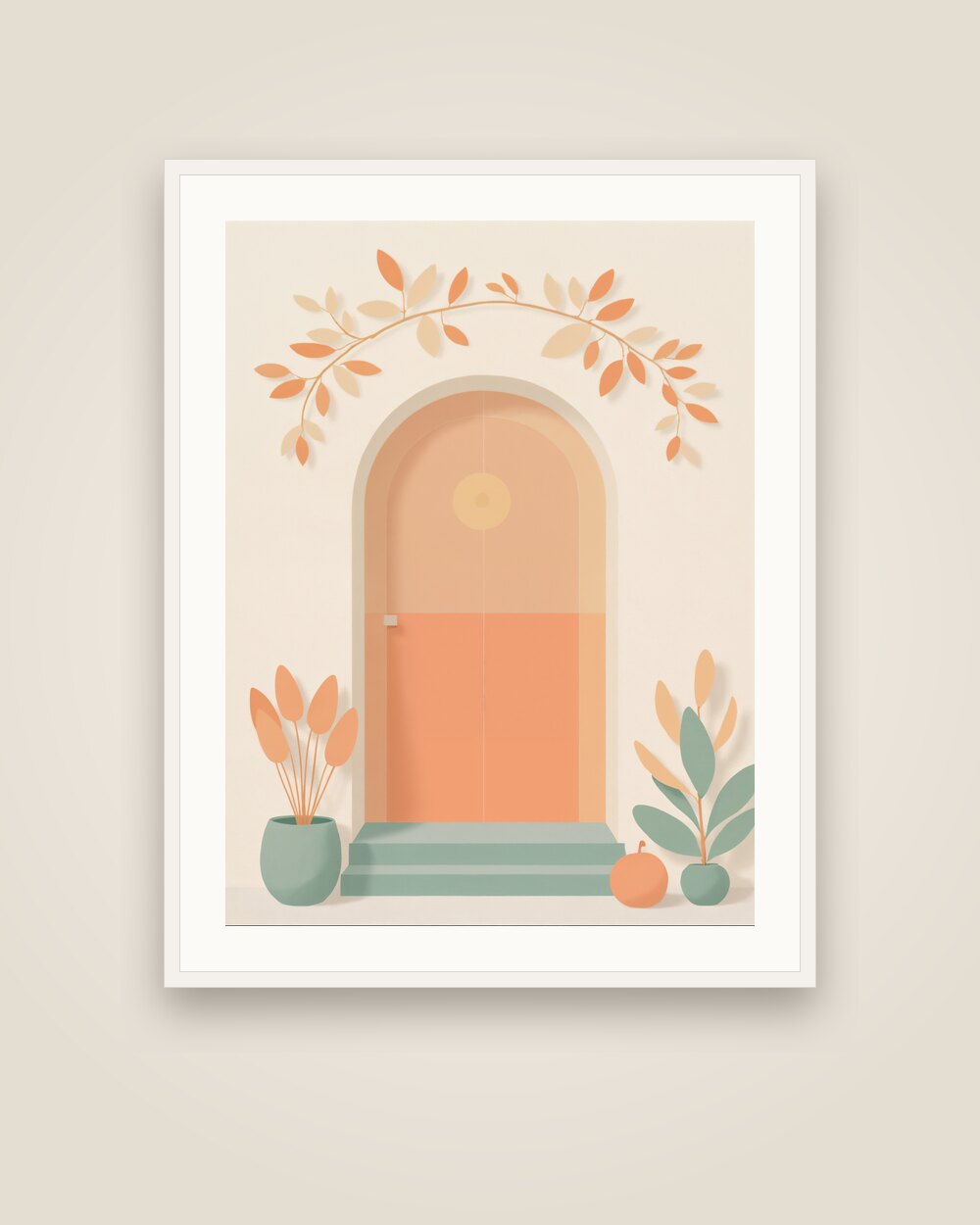 Mediterranean Door Art Print