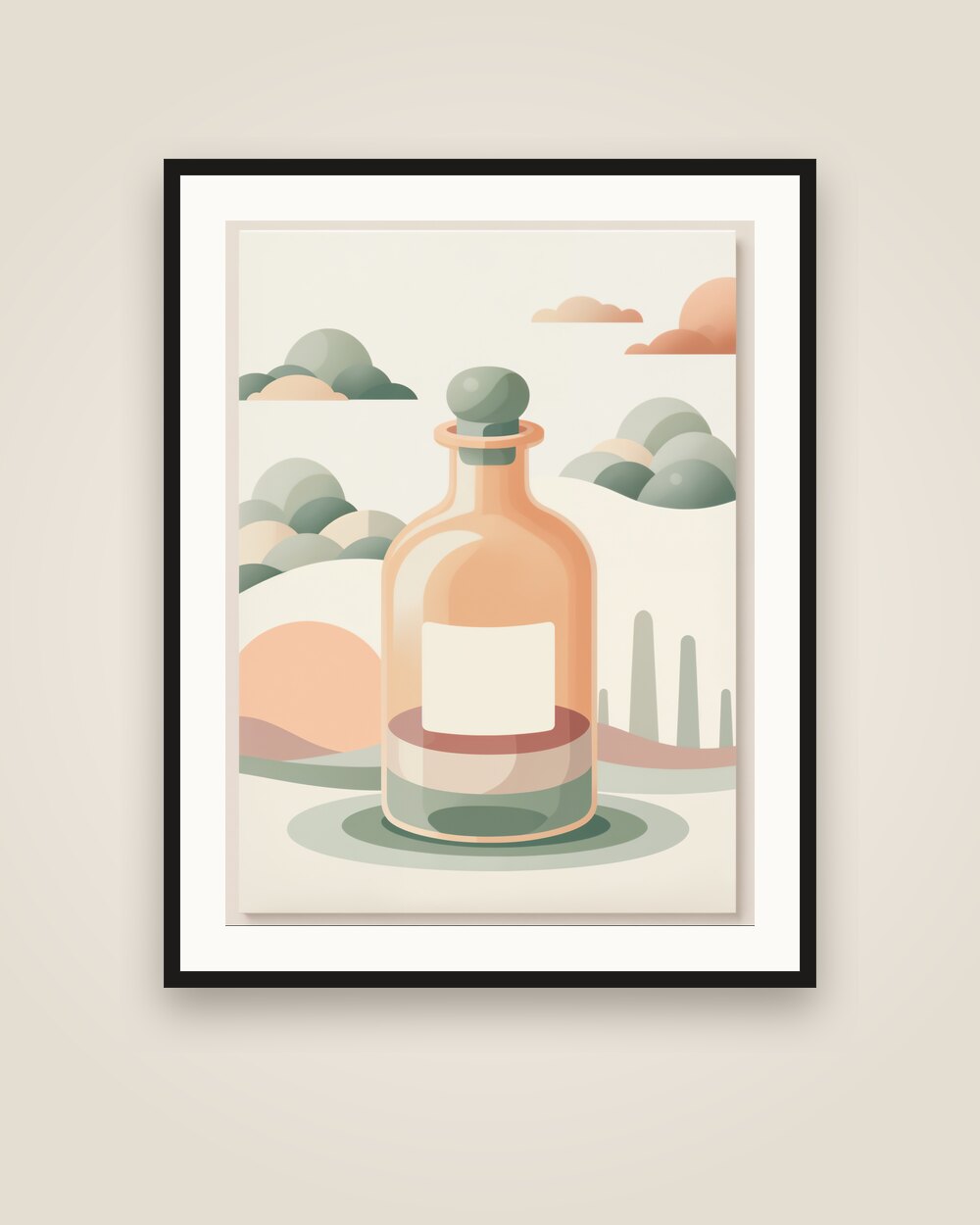Message in a Bottle Art Print