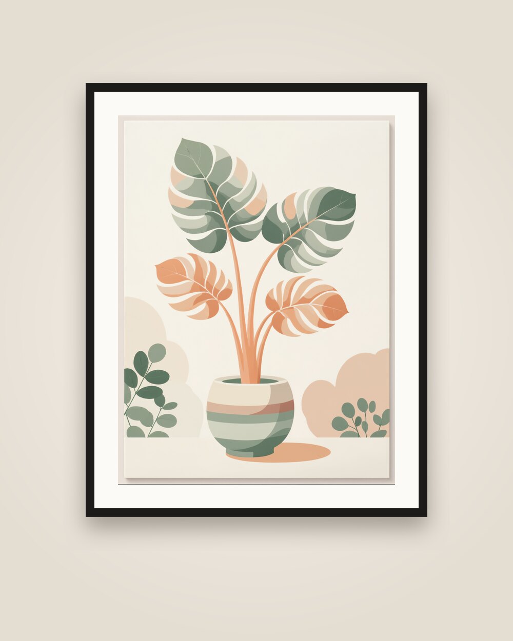 Monstera Plant Art Print