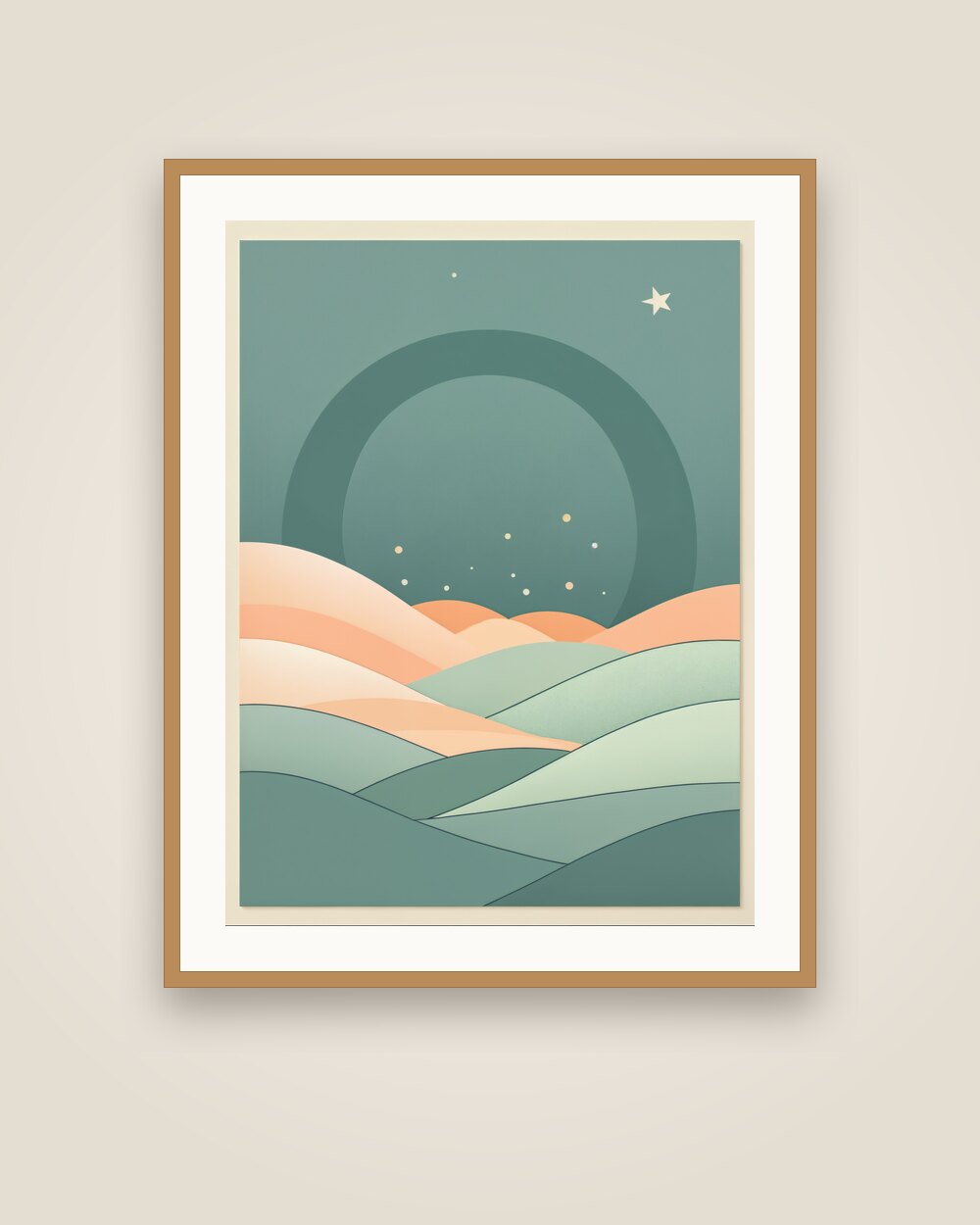 Night Arch Art Print