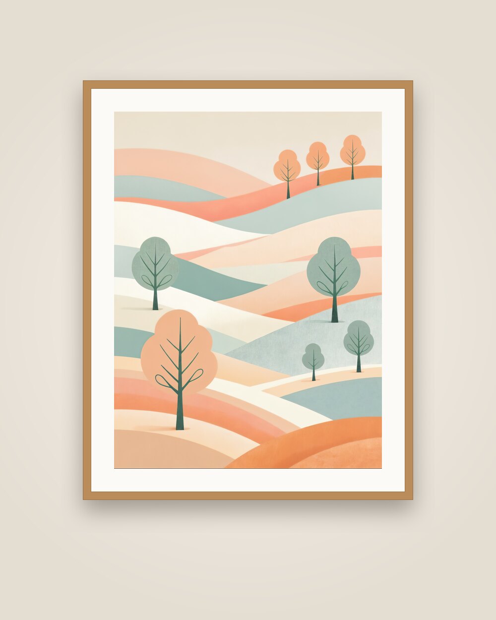 Orchard Hills Art Print