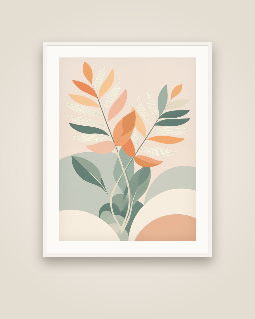 Palm Leaves Art Print
