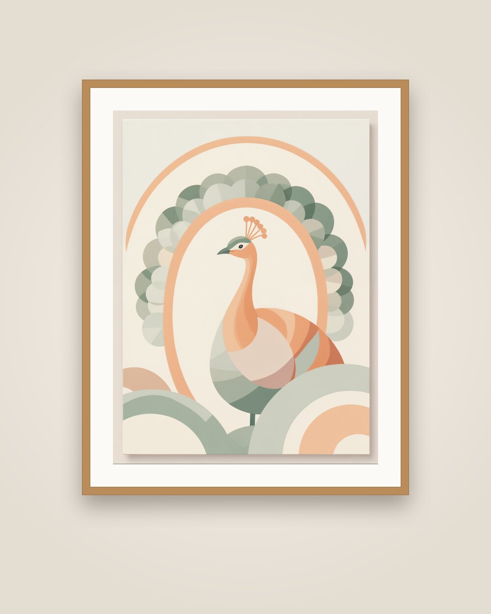 Peacock Art Print