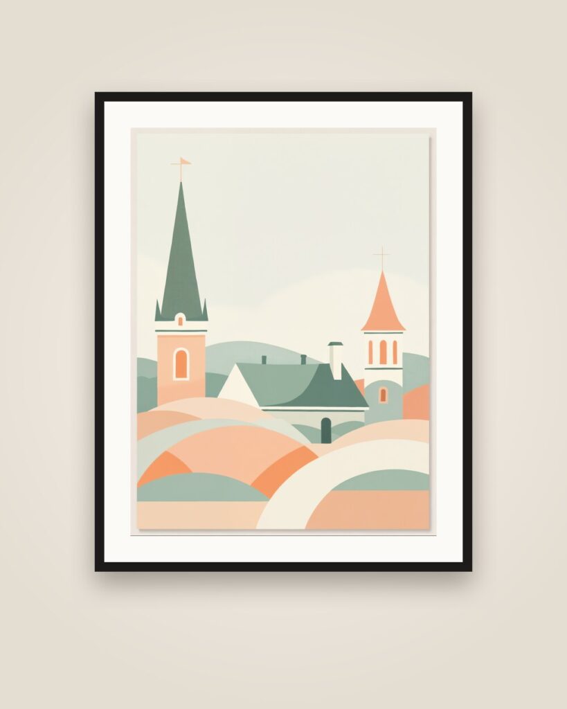 Prague Old Town Art Print