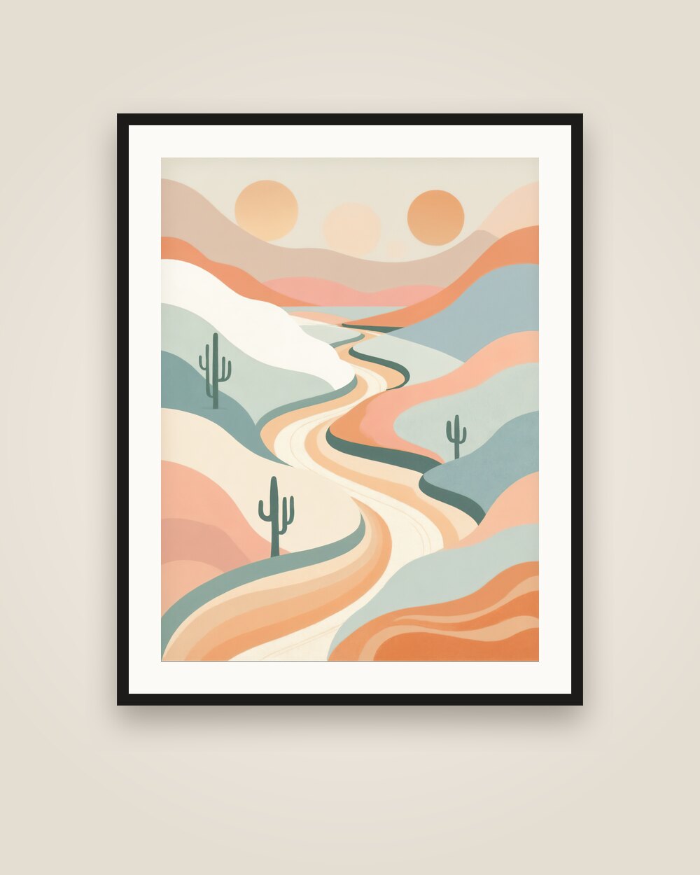 River Valley Art Print