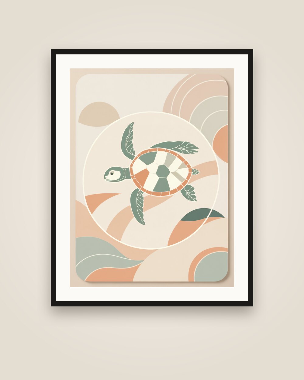 Sea Turtle Art Print