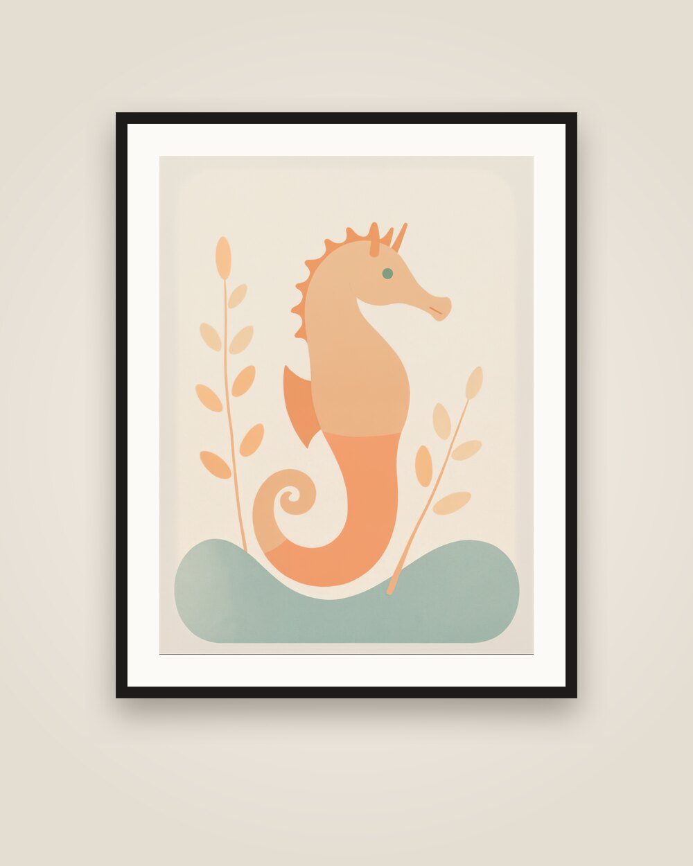 Seahorse Art Print