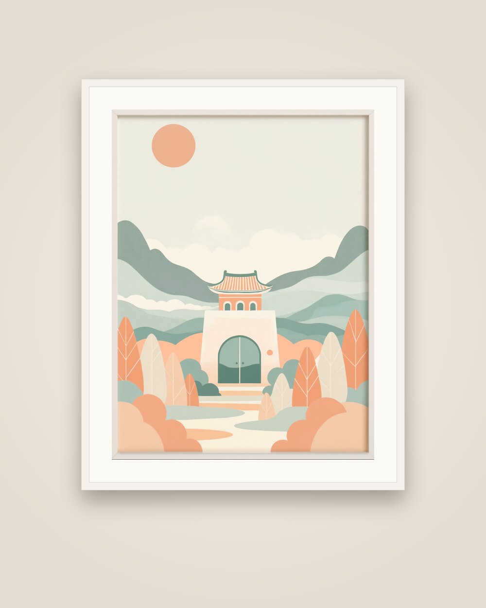 Seoul Palace Art Print
