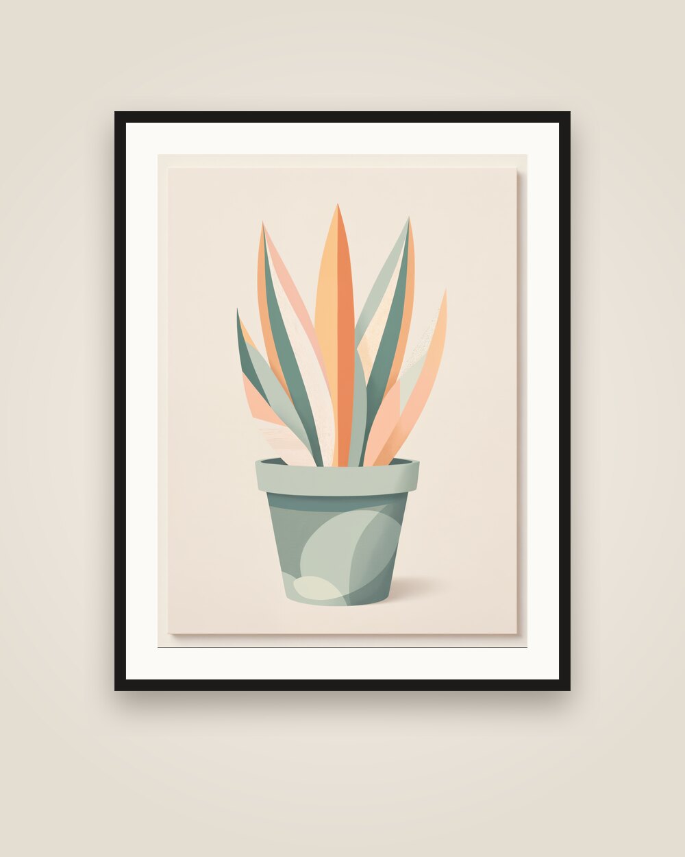 Snake Plant Art Print