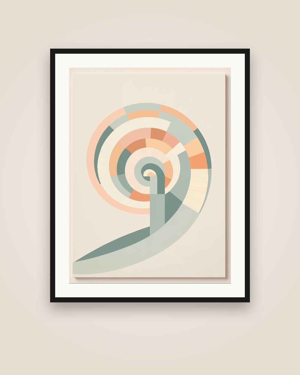 Spiral Staircase Art Print