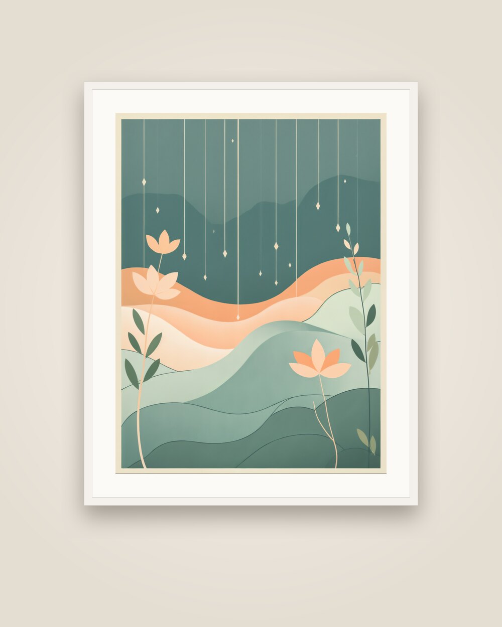Spring Shower Art Print