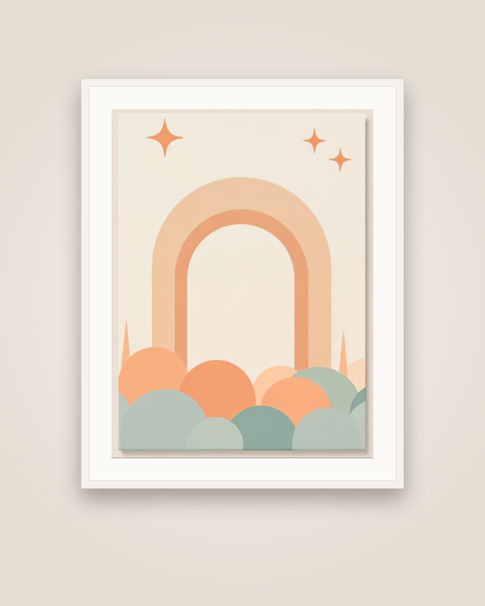Starlit Arch Art Print