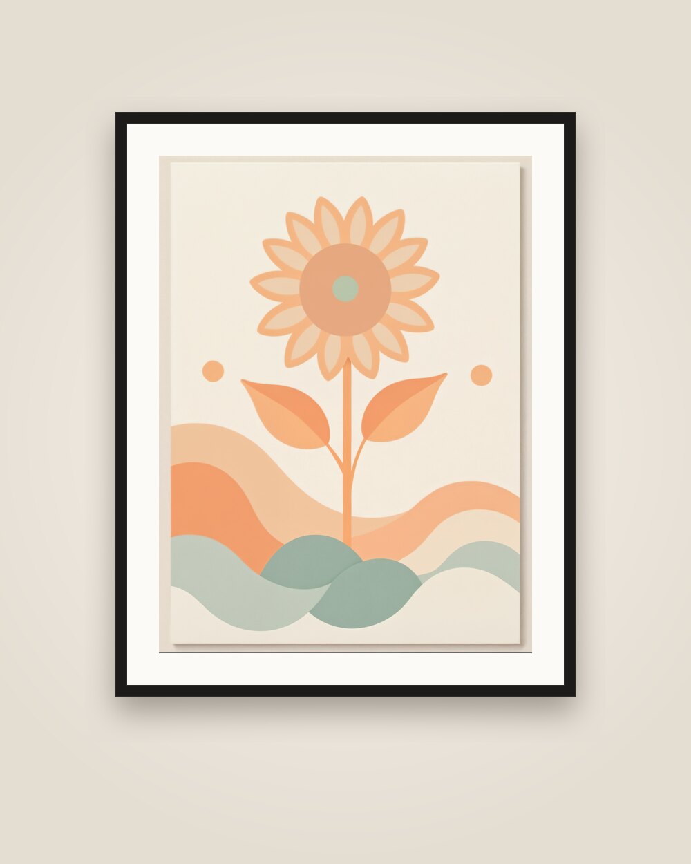 Sunflower Bloom Art Print