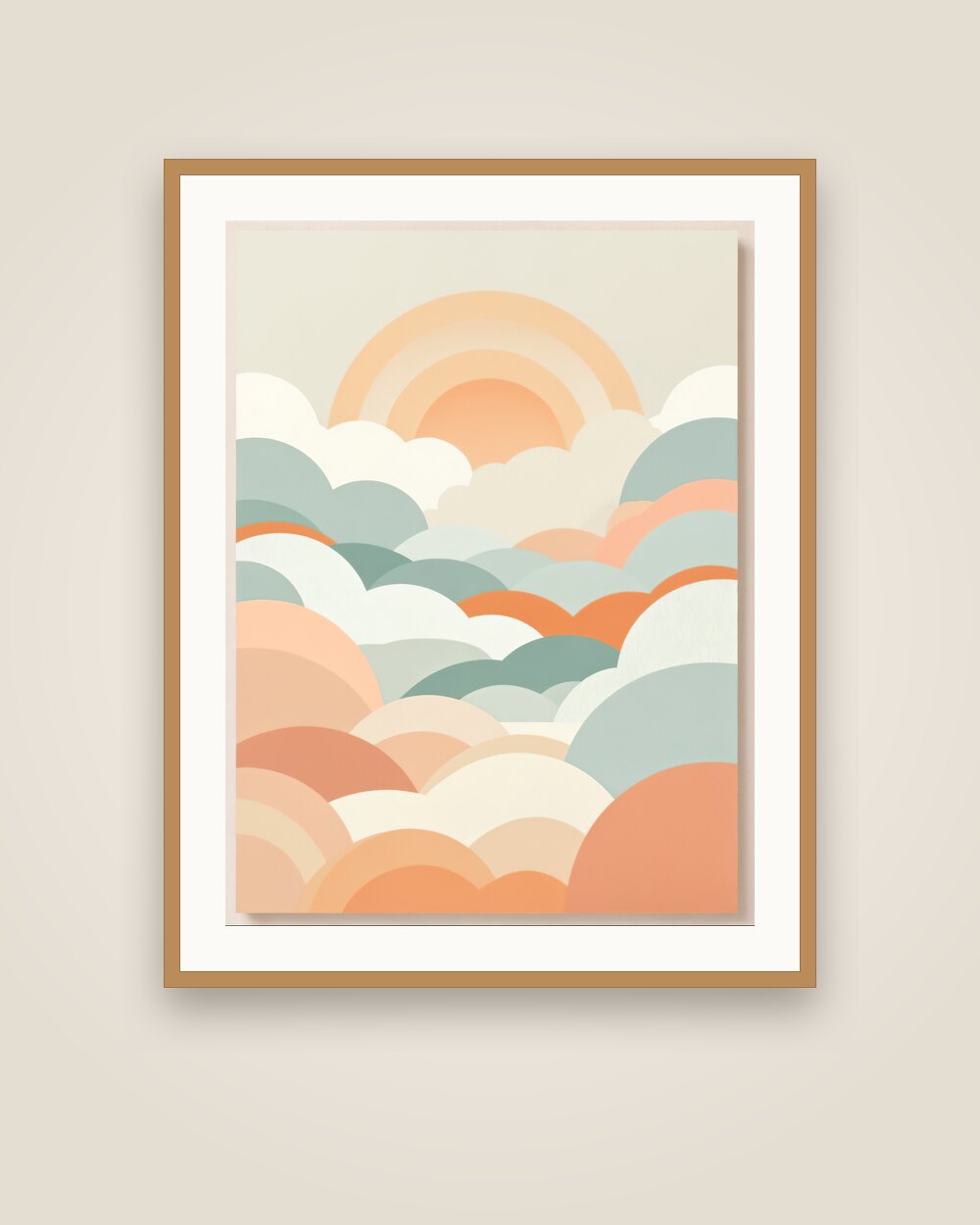Sunset Clouds Art Print
