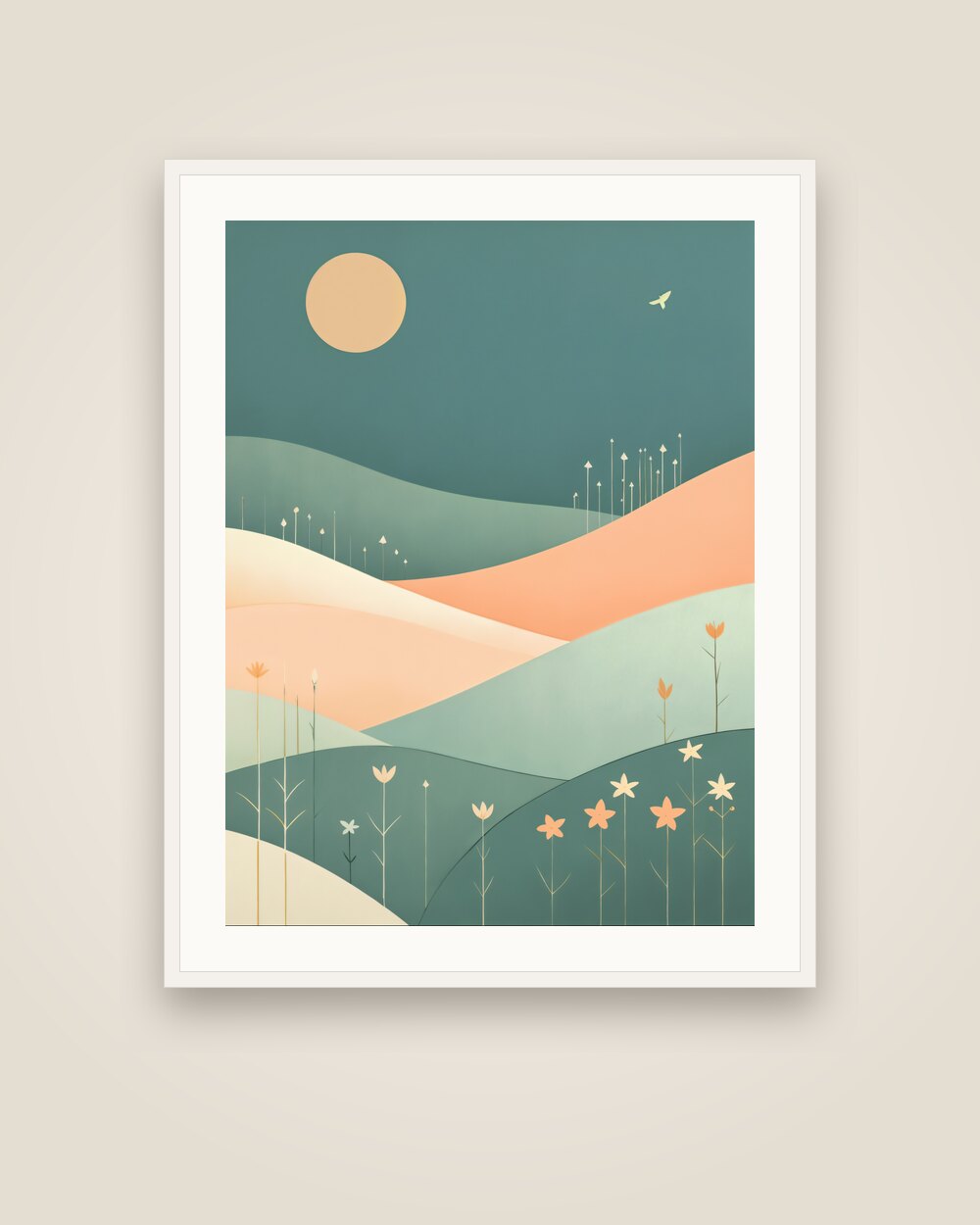 Wildflower Meadow Art Print